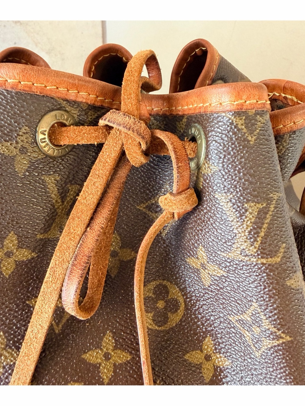 🧡BOHEMIAN🧡LOUIS VUITTON NOE GM SHOULDER BOHO BAG - Picture 6 of 16